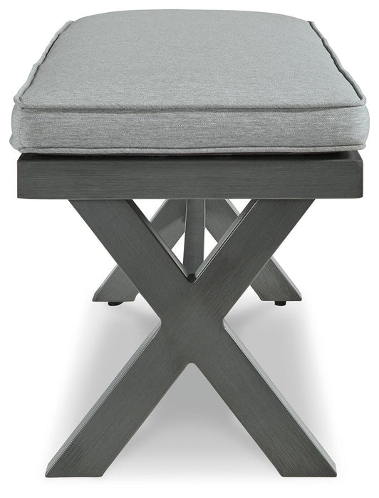 Elite Park Outdoor Bench with Cushion - De Avenue Furniture