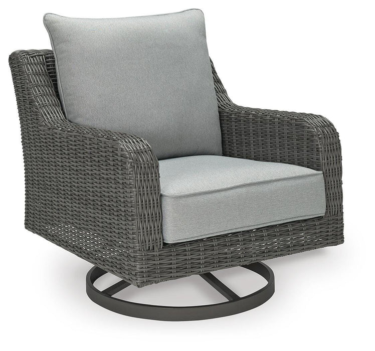 Elite Park Outdoor Swivel Lounge with Cushion - De Avenue Furniture
