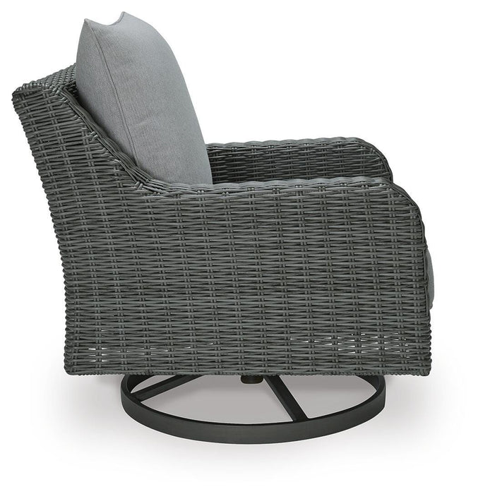Elite Park Outdoor Swivel Lounge with Cushion - De Avenue Furniture