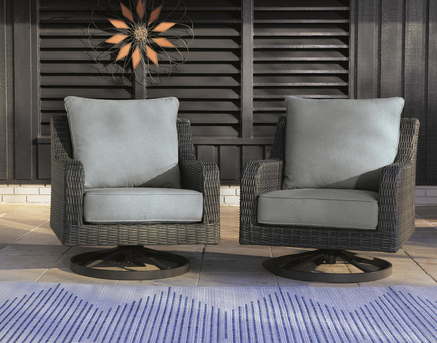Elite Park Outdoor Swivel Lounge with Cushion - De Avenue Furniture