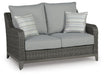 Elite Park Outdoor Loveseat with Cushion - De Avenue Furniture
