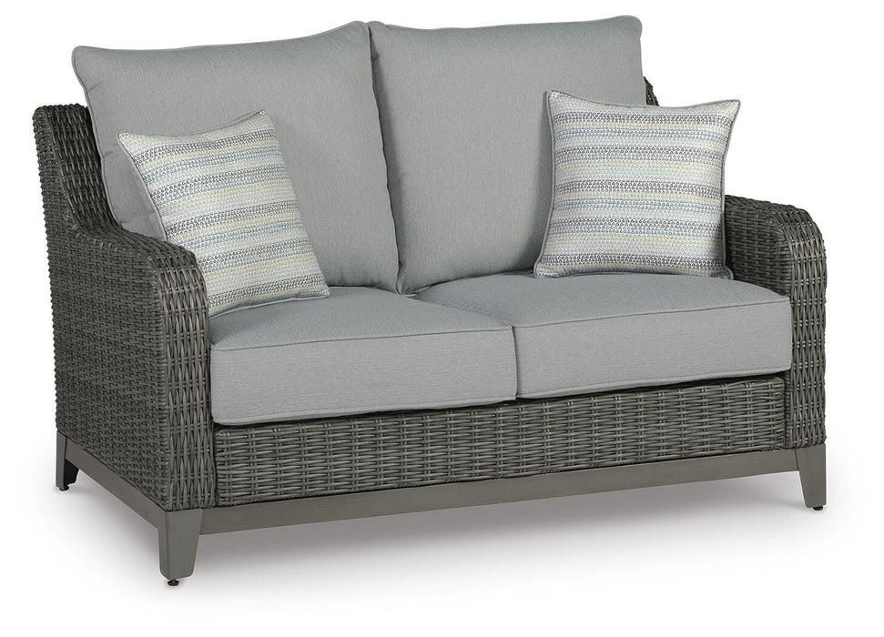 Elite Park Outdoor Loveseat with Cushion - De Avenue Furniture
