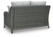 Elite Park Outdoor Loveseat with Cushion - De Avenue Furniture