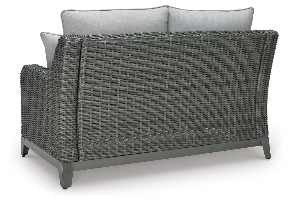 Elite Park Outdoor Loveseat with Cushion - De Avenue Furniture