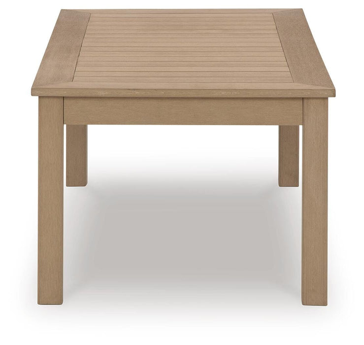 Hallow Creek Outdoor Coffee Table - De Avenue Furniture