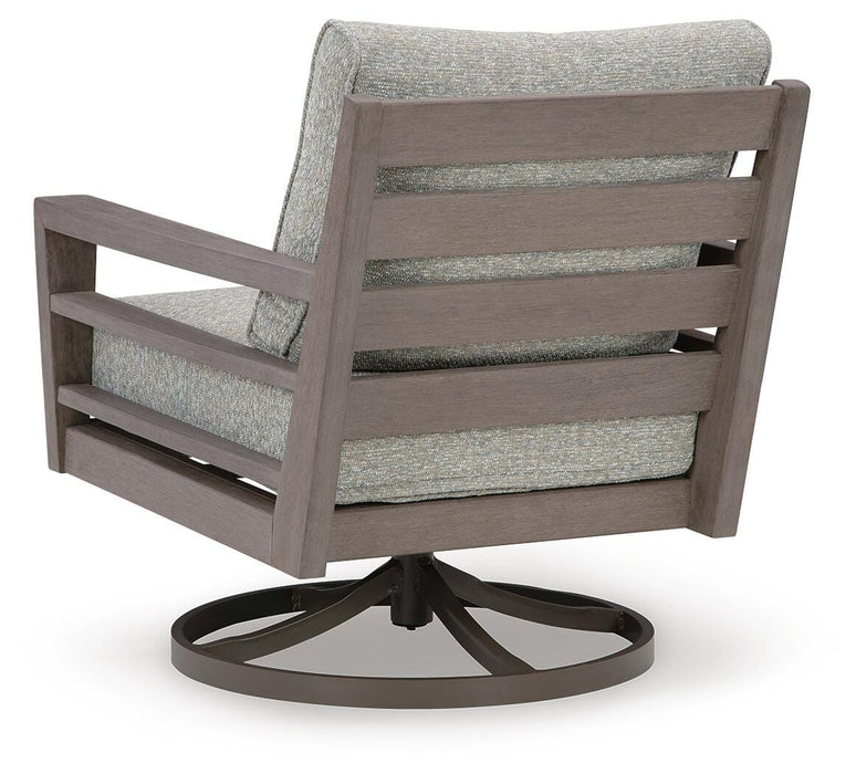 Hillside Barn Outdoor Swivel Lounge with Cushion - De Avenue Furniture