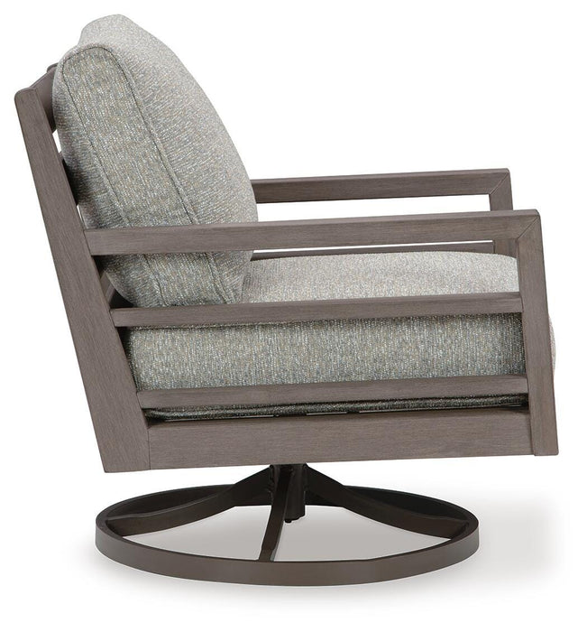 Hillside Barn Outdoor Swivel Lounge with Cushion - De Avenue Furniture