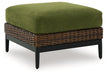 Horizon Hall Outdoor Ottoman with Cushion - De Avenue Furniture