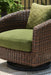 Horizon Hall Outdoor Swivel Lounge Chair with Cushion - De Avenue Furniture