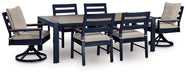 East Beach Outdoor Dining Set - De Avenue Furniture