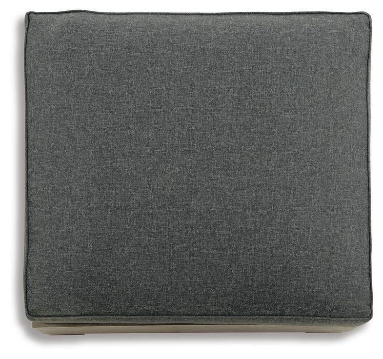 Citrine Park Outdoor Ottoman with Cushion - De Avenue Furniture