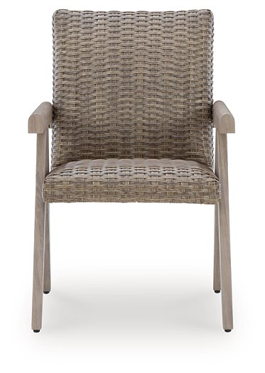 Cliff Trails Outdoor Arm Chair (Set of 2) - De Avenue Furniture