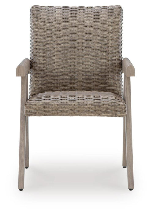 Cliff Trails Outdoor Arm Chair (Set of 2) - De Avenue Furniture