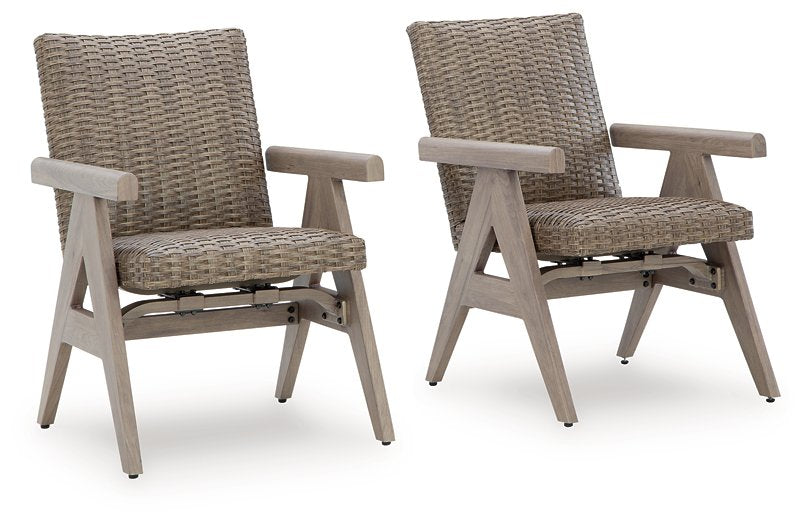 Cliff Trails Outdoor Rocking Arm Chair (Set of 2) - De Avenue Furniture