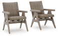 Cliff Trails Outdoor Rocking Arm Chair (Set of 2) - De Avenue Furniture