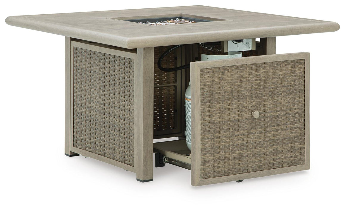 Cliff Trails Fire Pit Table - De Avenue Furniture