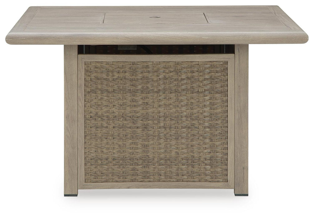 Cliff Trails Fire Pit Table - De Avenue Furniture