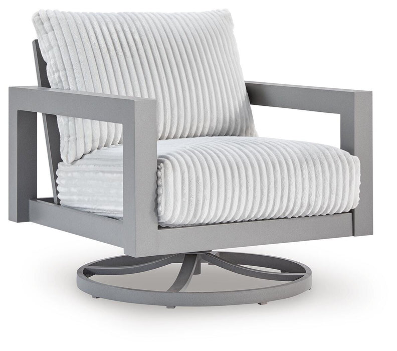 Hurley Park Outdoor Swivel Chair with Cushion - De Avenue Furniture