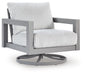 Hurley Park Outdoor Swivel Chair with Cushion - De Avenue Furniture