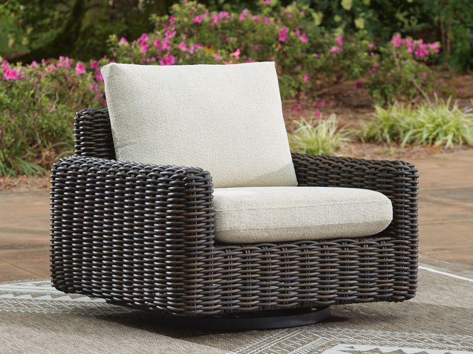 Kimora Outdoor Swivel Lounge Chair - De Avenue Furniture