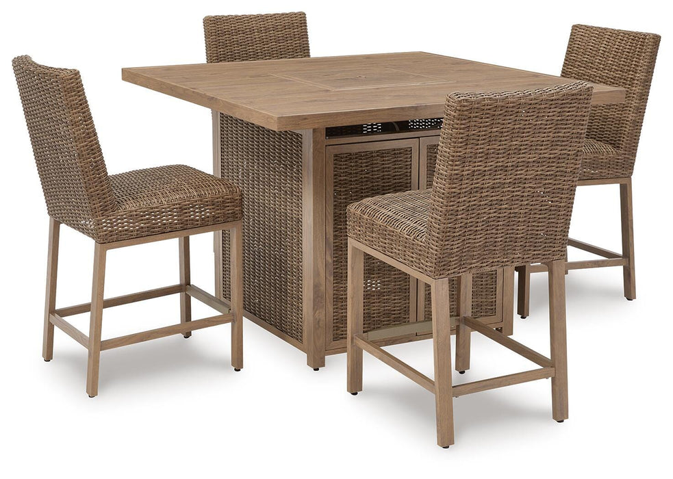 Walton Bridge Outdoor Bar Set - De Avenue Furniture