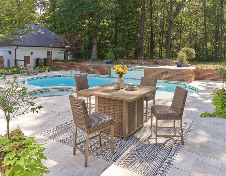 Walton Bridge Outdoor Bar Set - De Avenue Furniture