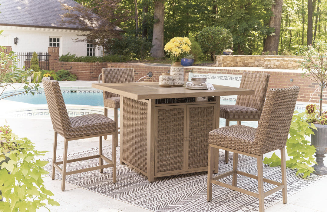 Walton Bridge Outdoor Bar Set - De Avenue Furniture