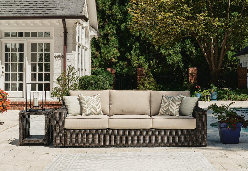 Coastline Bay Outdoor Sofa with Cushion - De Avenue Furniture
