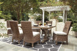 Beachcroft Outdoor Dining Set - De Avenue Furniture