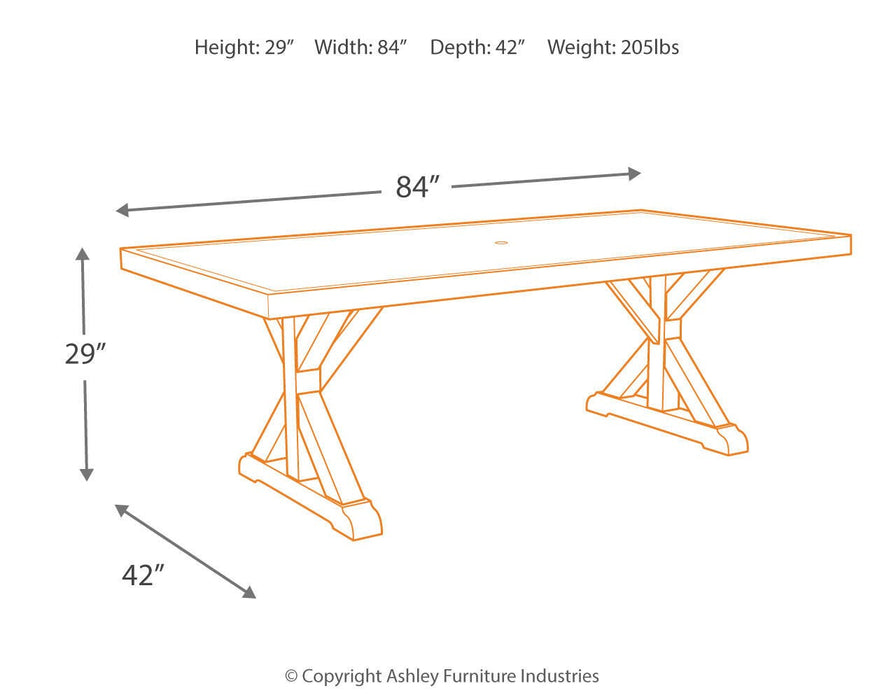 Beachcroft Outdoor Dining Set - De Avenue Furniture