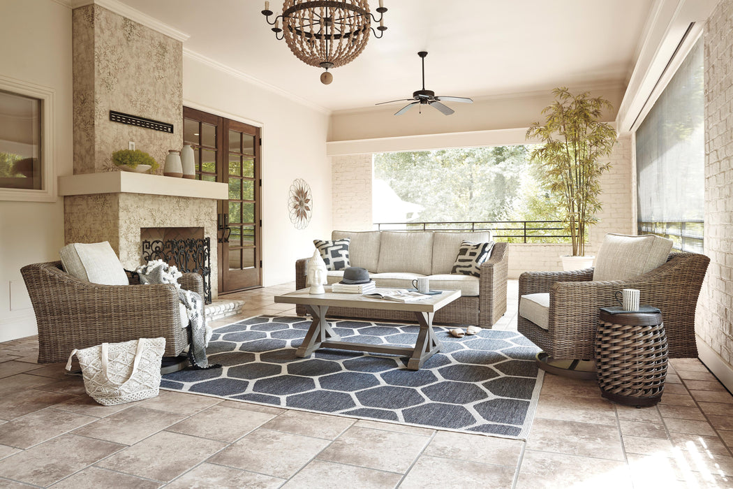 Beachcroft Outdoor Conversation Set - De Avenue Furniture