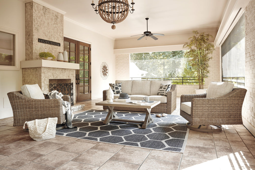Beachcroft Outdoor Conversation Set - De Avenue Furniture