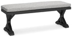 Beachcroft Outdoor Bench with Cushion - De Avenue Furniture