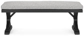 Beachcroft Outdoor Bench with Cushion - De Avenue Furniture