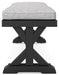 Beachcroft Outdoor Bench with Cushion - De Avenue Furniture