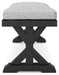 Beachcroft Outdoor Bench with Cushion - De Avenue Furniture