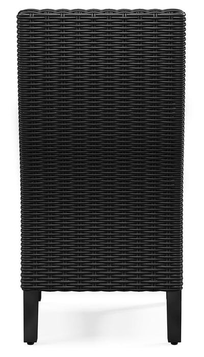 Beachcroft Outdoor Side Chair with Cushion (Set of 2) - De Avenue Furniture