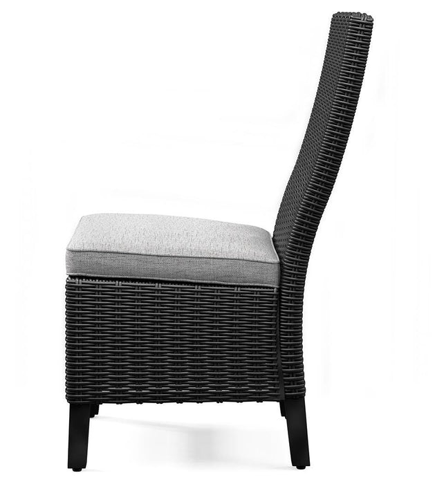 Beachcroft Outdoor Side Chair with Cushion (Set of 2) - De Avenue Furniture