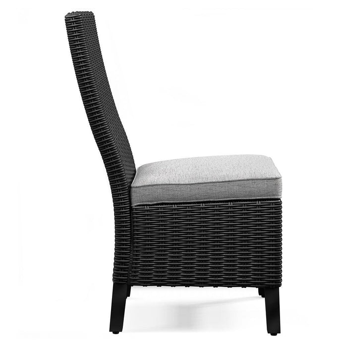 Beachcroft Outdoor Side Chair with Cushion (Set of 2) - De Avenue Furniture