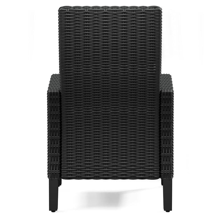 Beachcroft Outdoor Arm Chair with Cushion (Set of 2) - De Avenue Furniture