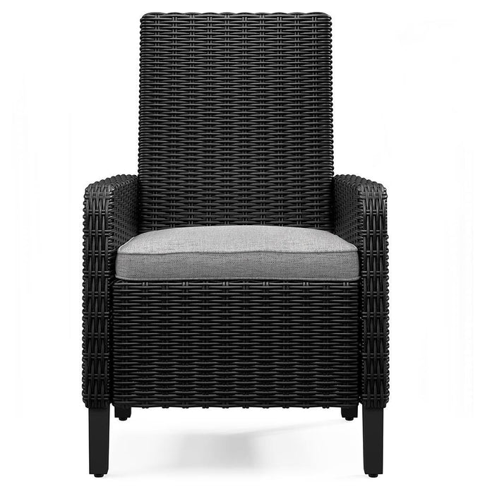 Beachcroft Outdoor Arm Chair with Cushion (Set of 2) - De Avenue Furniture