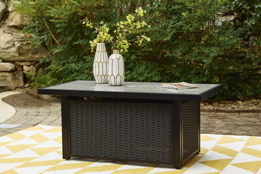 Beachcroft Outdoor Fire Pit Table - De Avenue Furniture