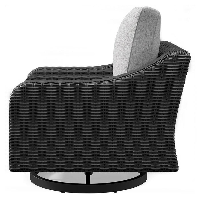 Beachcroft Outdoor Swivel Lounge with Cushion - De Avenue Furniture