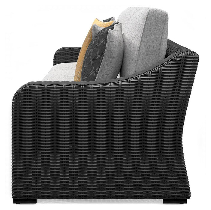 Beachcroft 2-Piece Outdoor Loveseat with Cushion - De Avenue Furniture