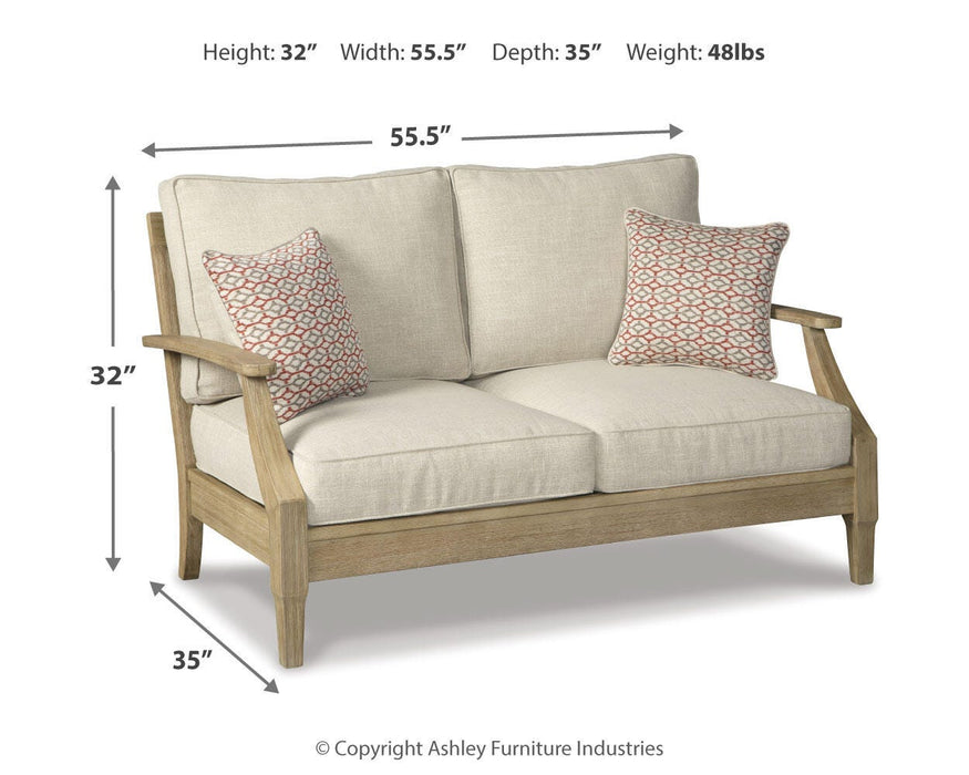 Clare View Loveseat with Cushion - De Avenue Furniture