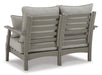 Visola Outdoor Sofa and Loveseat Set - De Avenue Furniture