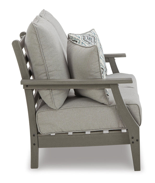 Visola Outdoor Sofa and Loveseat Set - De Avenue Furniture