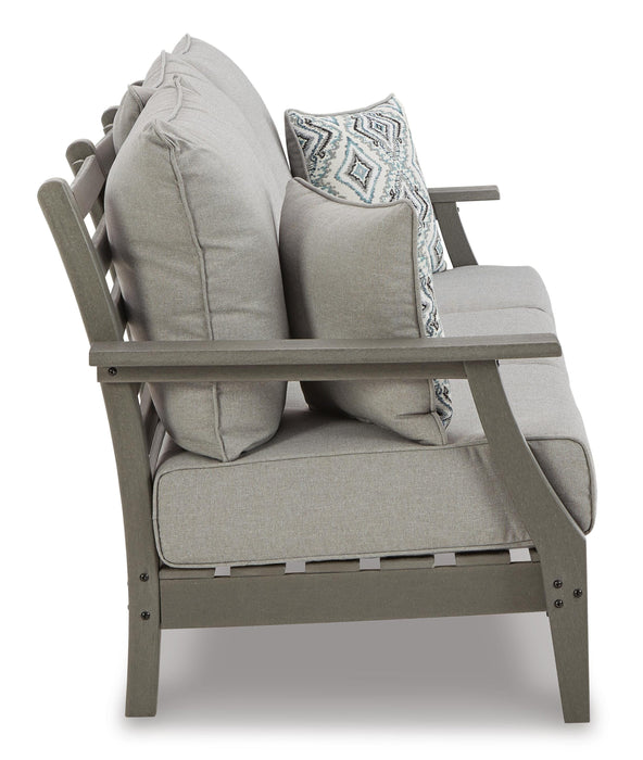 Visola Outdoor Sofa and Loveseat Set - De Avenue Furniture