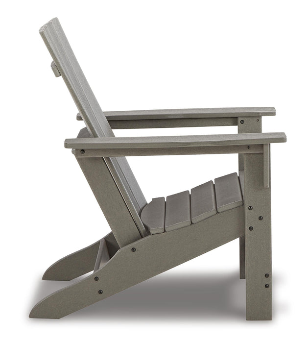 Visola Outdoor Adirondack Chair Set with End Table - De Avenue Furniture