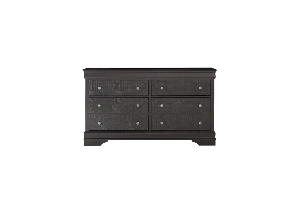 Pompei Metallic Dresser - De Avenue Furniture